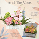 Charming Garden Moet, And The Vase - Faux Flowers