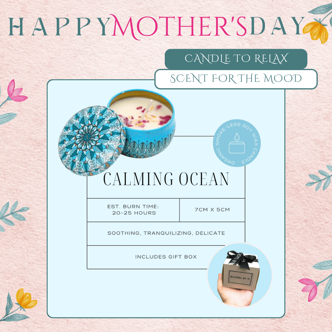 World's Best Mum Bundle - Preserved Flowers - Unicorn Spell in Blue