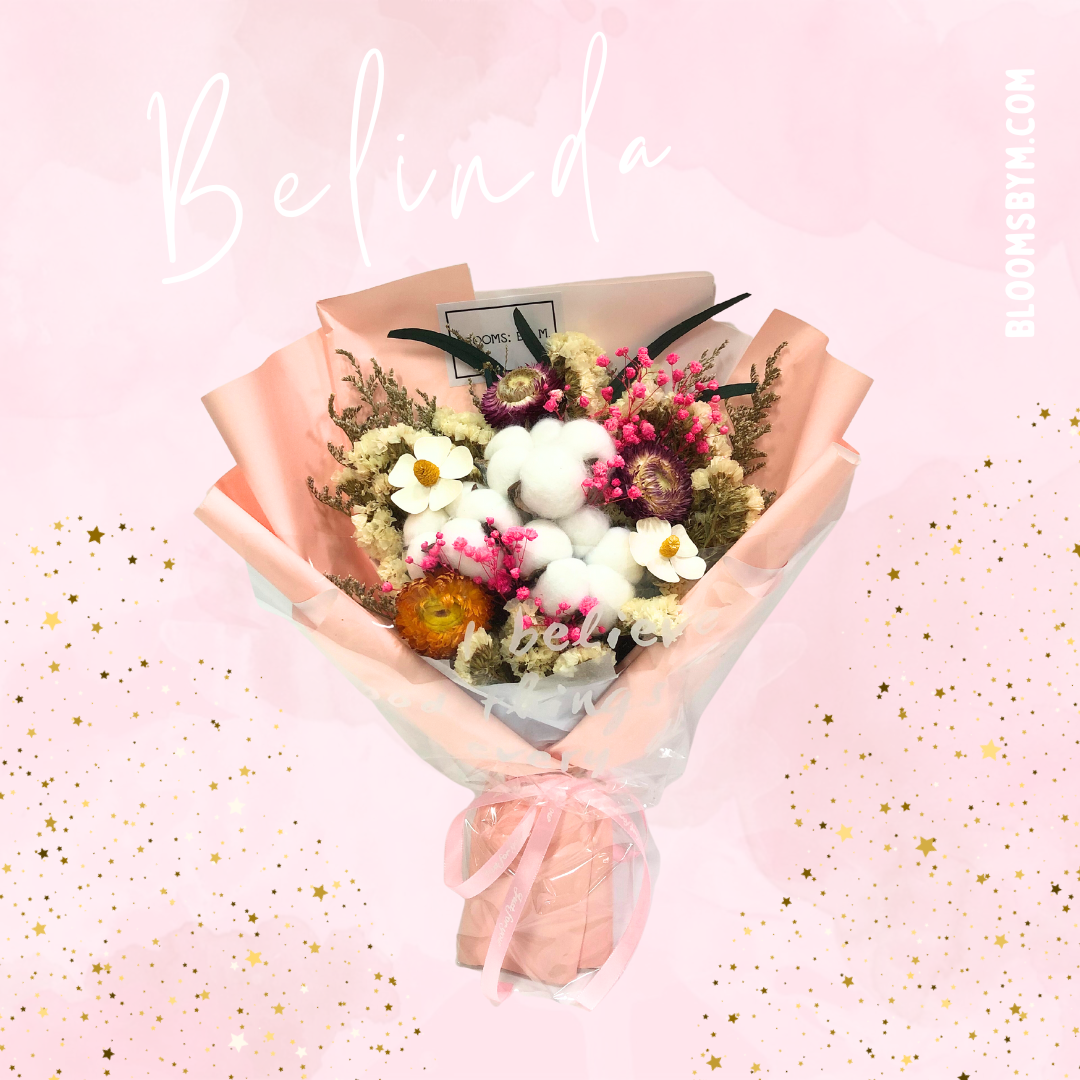 Top 10 - Preserved Flowers Bouquet - Belinda