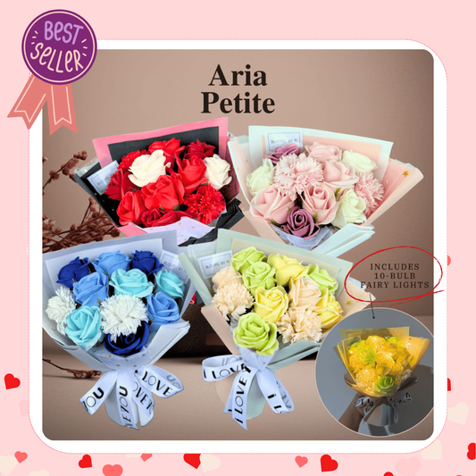 Best Sellers - Aria Petite - Soap Flowers Bouquet