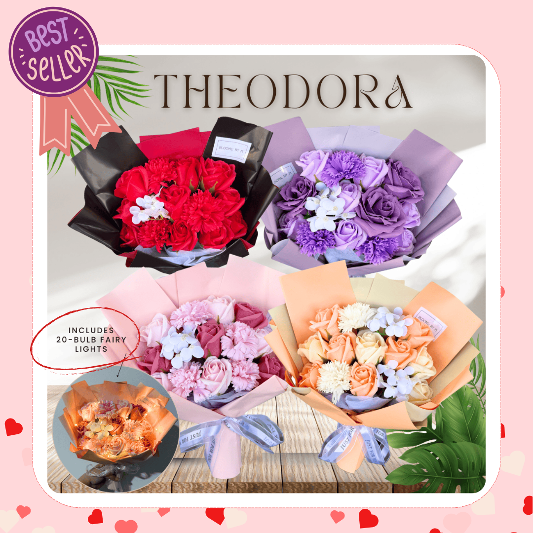 Best Sellers - Theodora - Soap Flowers Bouquet