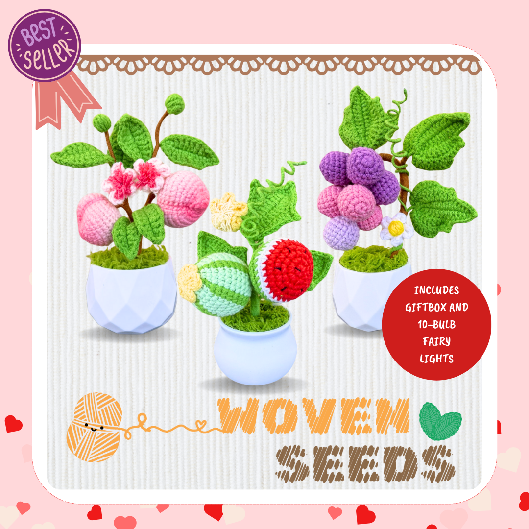 Best Sellers - Woven Seeds - Crochet Knit Plants