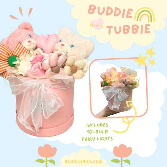 Buddie Tubbie - Fabric Soap Flower Box