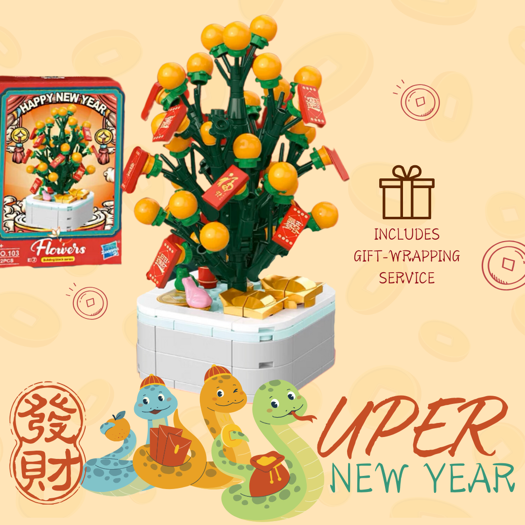 Happy CNY - Brickworks - Mini Pot of Luck (222 pcs)