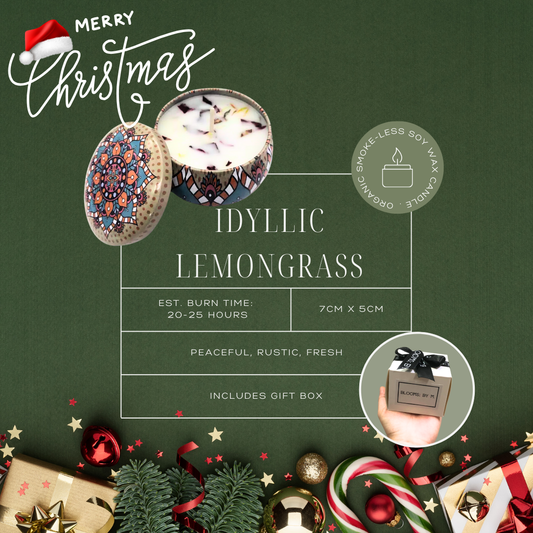 Christmas - I Can Candles - Idyllic Lemongrass