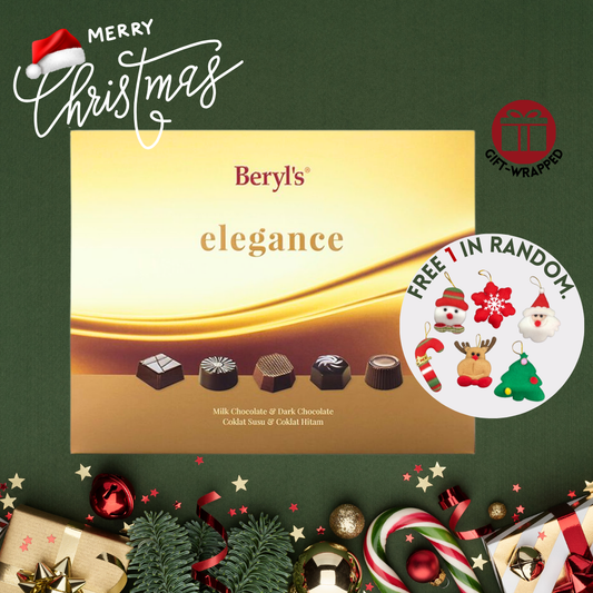 Christmas - [Halal] Beryl's Elegance Milk & Dark Chocolate (160G)