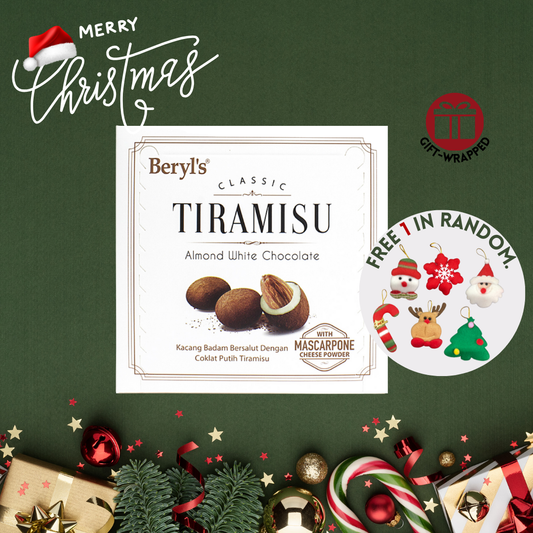 Christmas - [Halal] Beryl's Tiramisu Almond White Chocolate (65G)