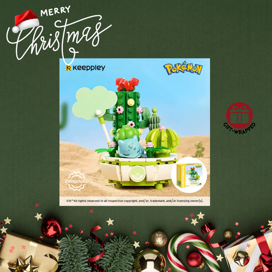 Christmas - Pokemon: Bulbasaur with Blooms ©®™