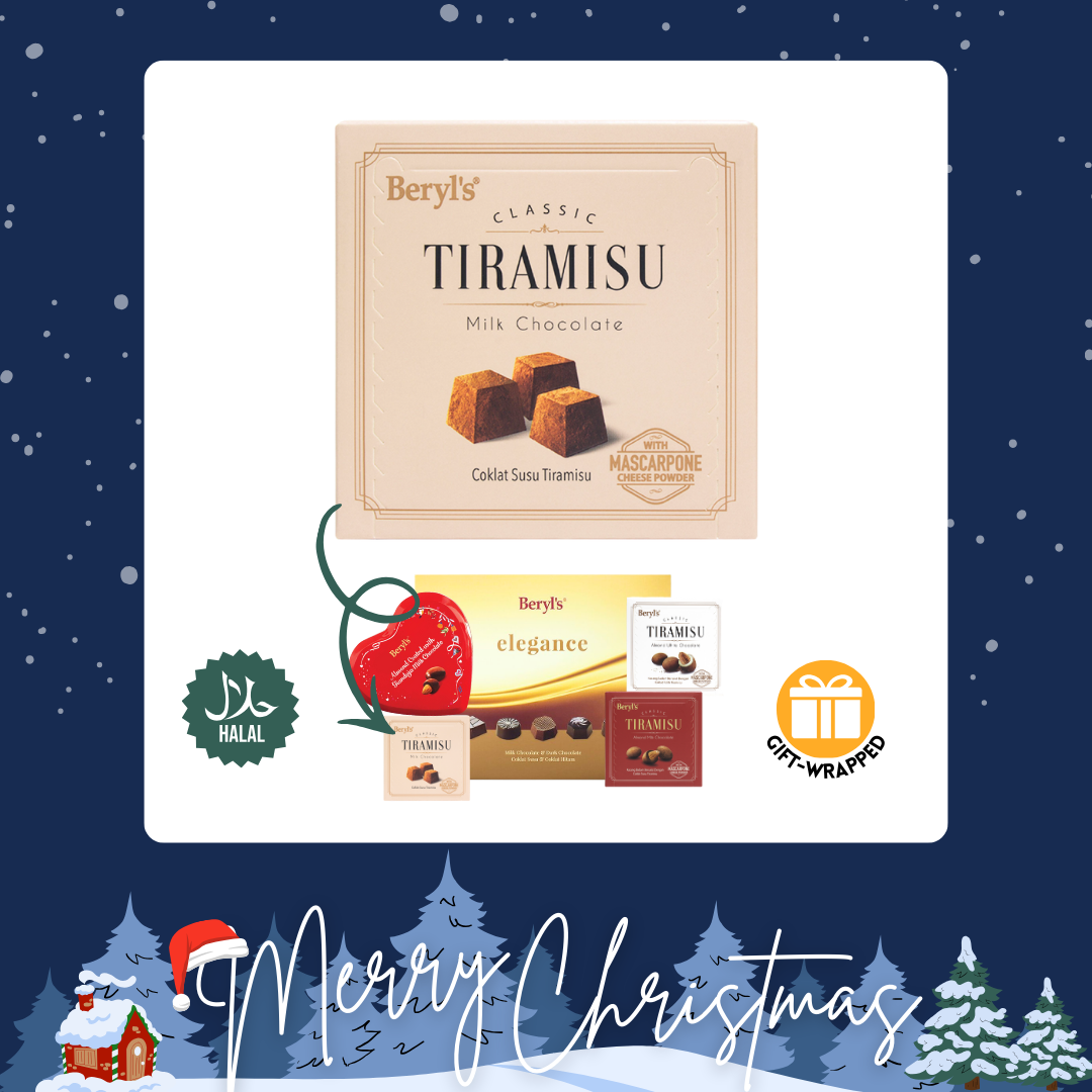 Christmas - [Halal] Beryl's Tiramisu Milk Chocolate (65G)