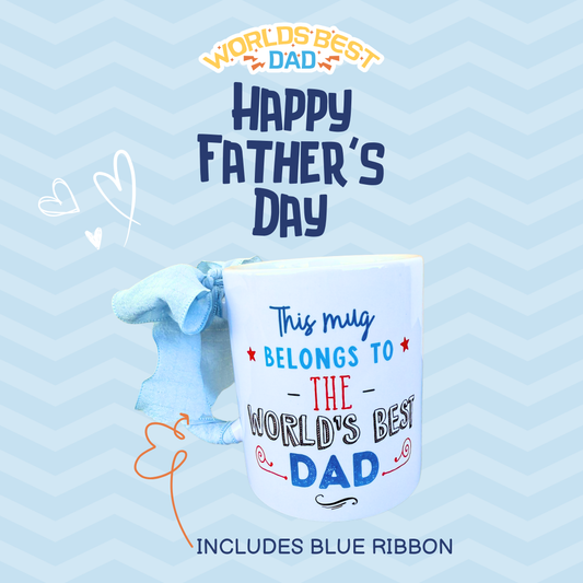 Father's Day Exclusive Gift - World's Best Dad Mug