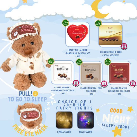 [Halal]Good Night, Sleepy Teddy + Beryl's Chocolates Bundle