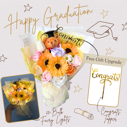 Grady Graduation - The Original (Soap Faux Flowers Bouquet)