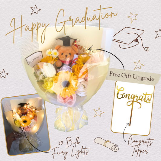 Grady Graduation - The Original (Soap Faux Flowers Bouquet)