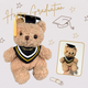 Grady Graduation Bear - Soft Toy Plushie