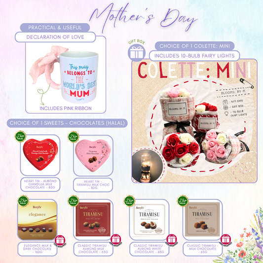 Mother's Day Scented Bundle - Best Mum Mug + Colette: Mini + Candle