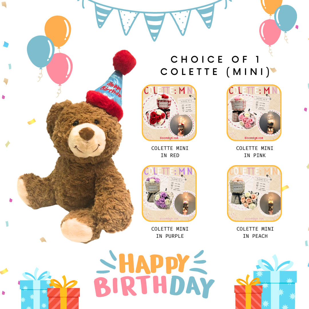 Happy Birthday Teddy + Colette Mini Bundle