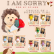 I am Sorry: Hedgehog + Preserved Rose Positive Vibe Bundle