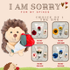 I am Sorry: Hedgehog + Faux Bouquet - The One Bundle