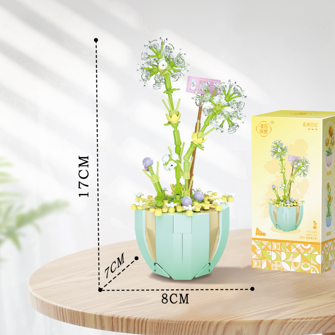 Mini Blooming Pot - Dandelion (269 pieces)