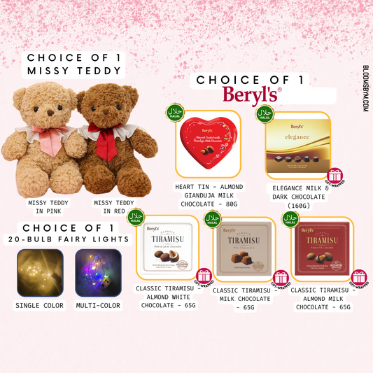 Missy Teddy Bundle - [Halal]Missy Teddy + Beryl's Chocolates Bundle