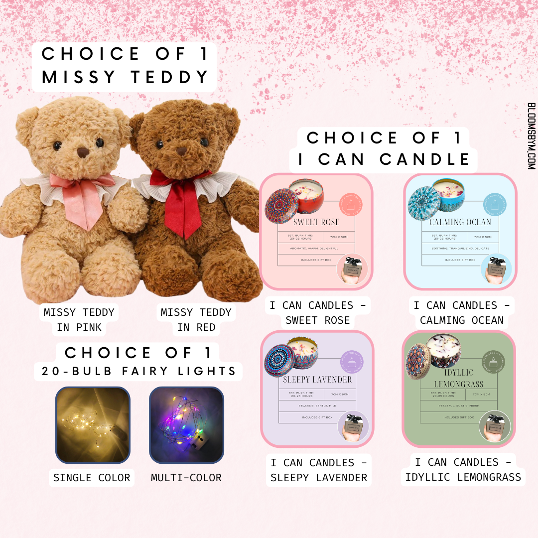 Missy Teddy + I Can Candles Bundle