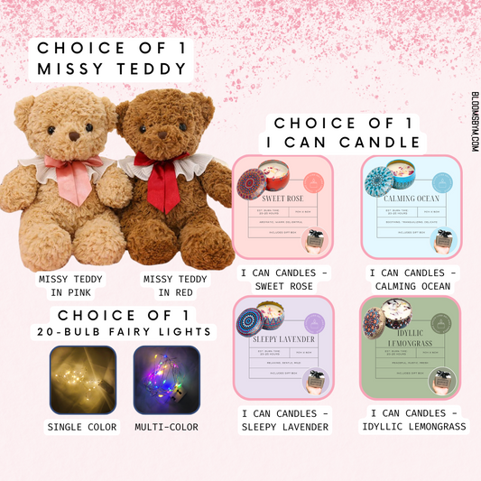 Missy Teddy + I Can Candles Bundle