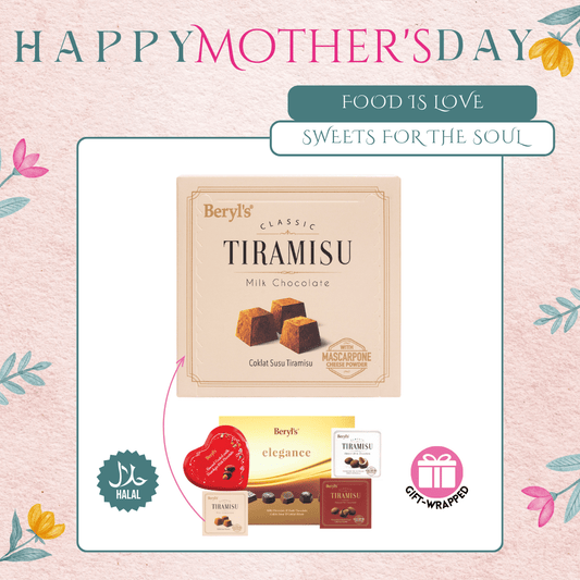 Mother's Day Add-Ons - Tiramisu Milk Chocolate(65G)w/Gift Wrap