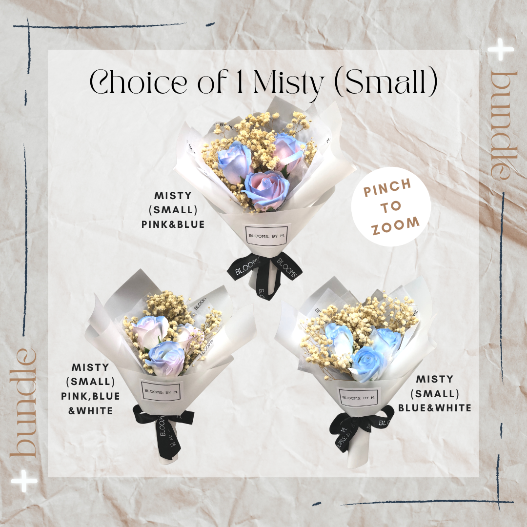 My Scented Bloom Pals + Soap Flowers Misty Bouquet Bundle