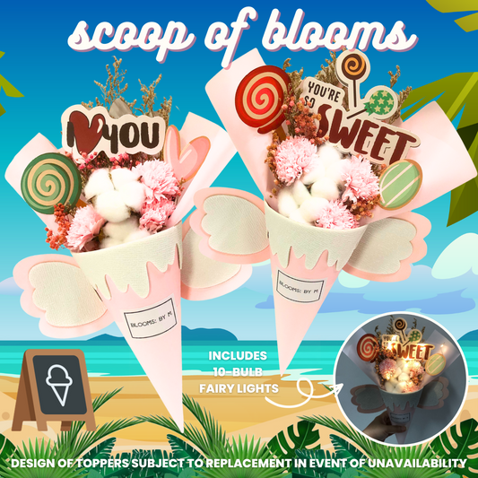 Scoop of Blooms - Leah (1 Bouquet)