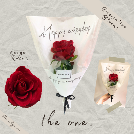 The One - Red Rose (Faux Flower)