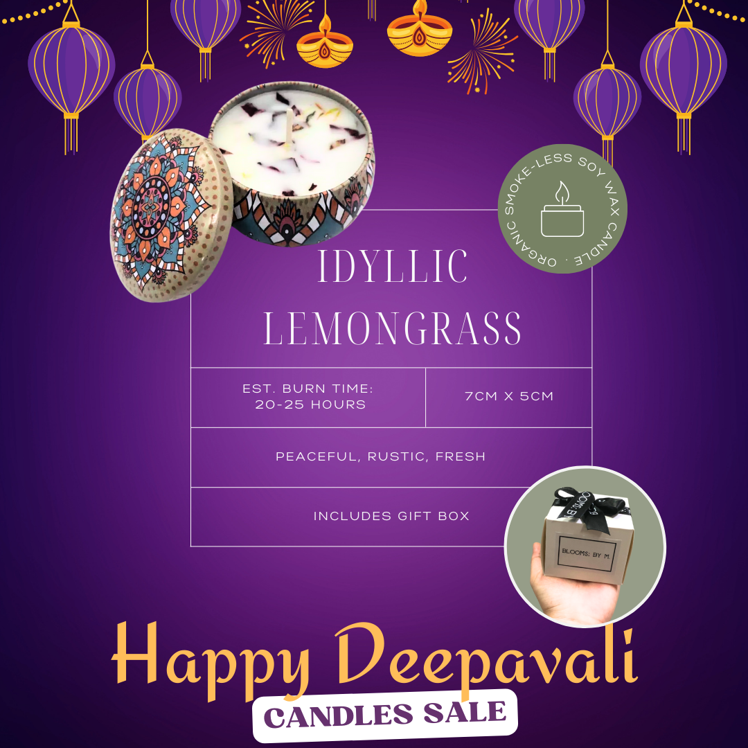 Deepavali - I Can Candle: Idyllic Lemongrass