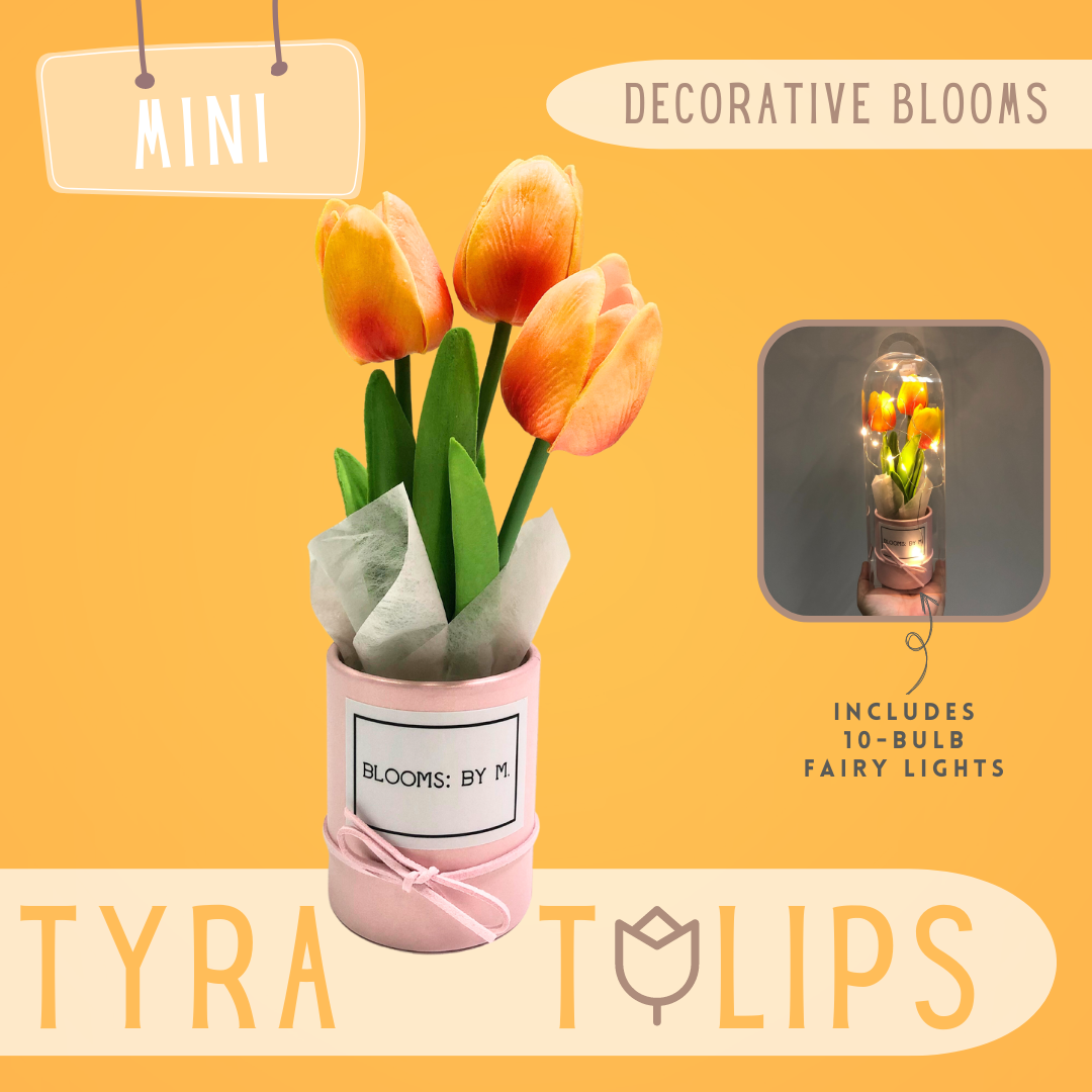 Galentine's Day - Tyra Tulips Mini (Faux Flowers) Bundle