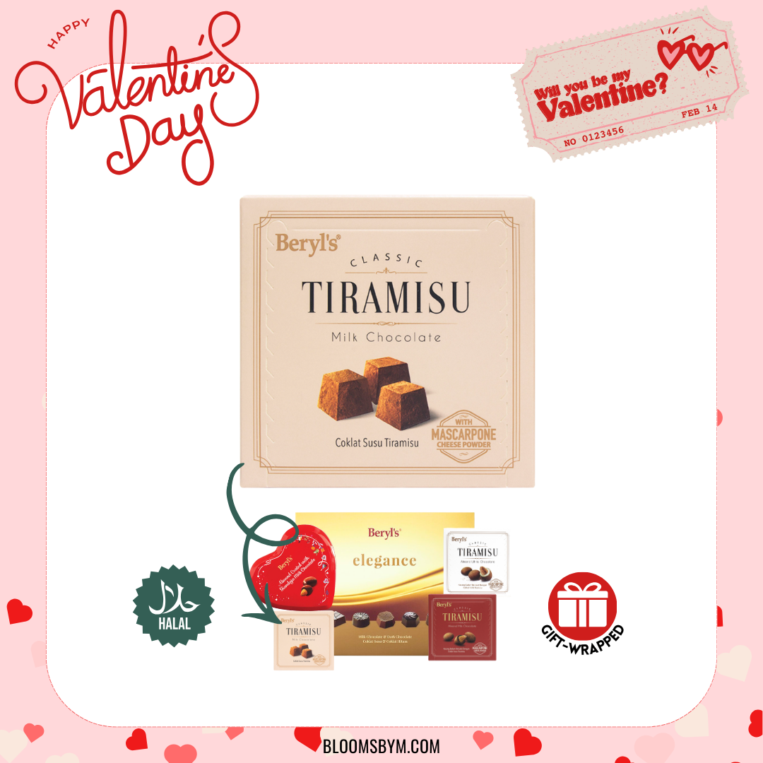 VDay 2026 - [Halal] Beryl's Tiramisu Milk Chocolate (65G)