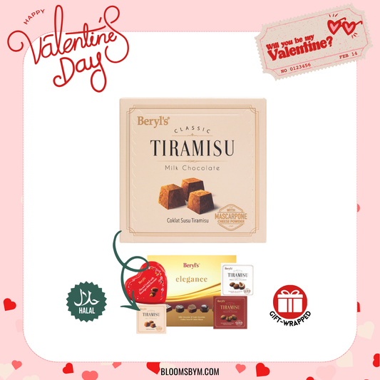 VDay 2026 - [Halal] Beryl's Tiramisu Milk Chocolate (65G)