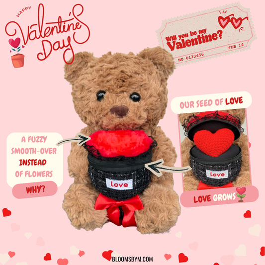 VDay Plushie - Seed of Love Teddy Soft Toy Plushie