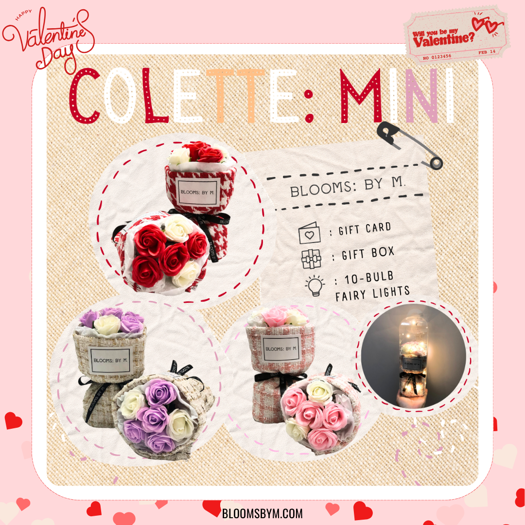 VDay 2026 - Best Sellers - Colette: Mini - Soap Flower Rose Box