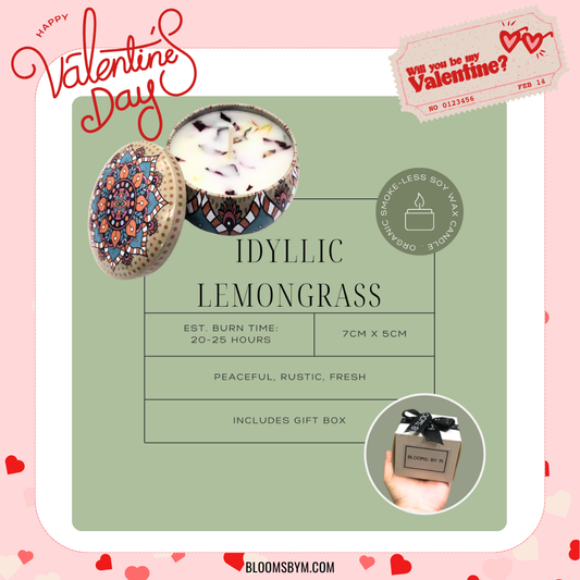 VDay 2026 - Candles - I Can Candle: Idyllic Lemongrass