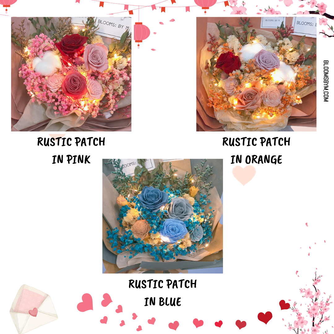 Top 3 - (Premium) Preserved Roses Flower Bouquet Box - The Rustic Patch