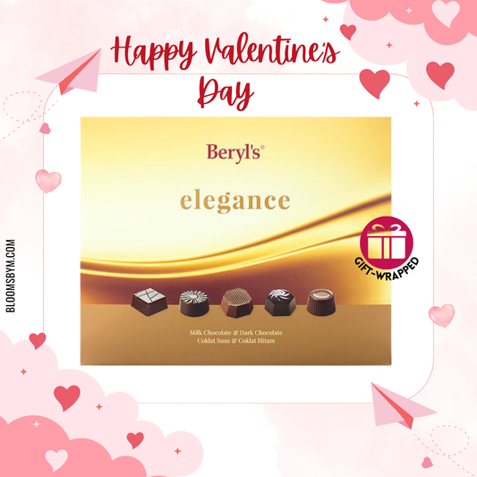 Valentine's Day - [Halal] Beryl's Elegance Milk & Dark Chocolate (160G)