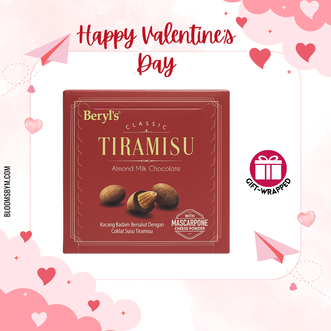 Valentine's Day - [Halal] Beryl's Tiramisu Almond Milk Chocolate (65G)