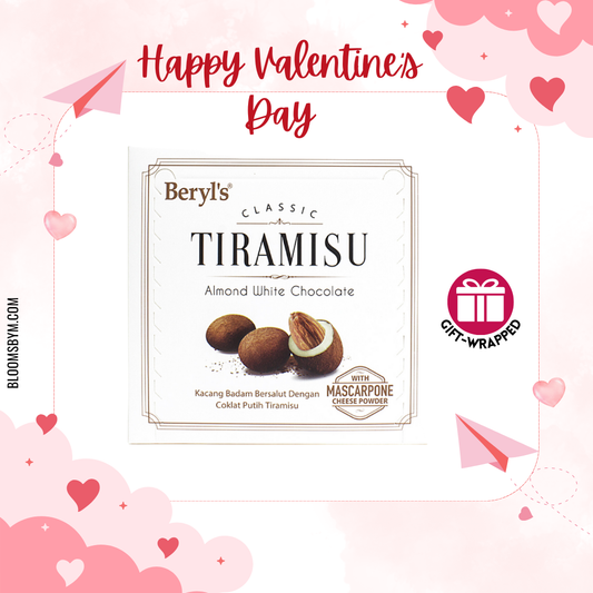 Valentine's Day - [Halal] Beryl's Tiramisu Almond White Chocolate (65G)