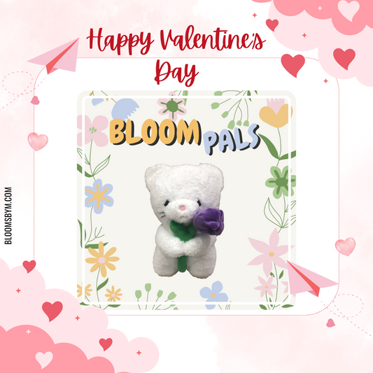 Valentine's Day - Bloom Pals - Cat