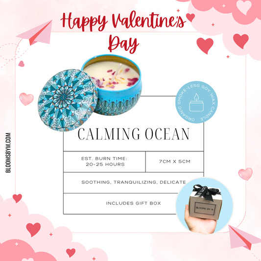 Valentine's Day - I Can Candles - Calming Ocean