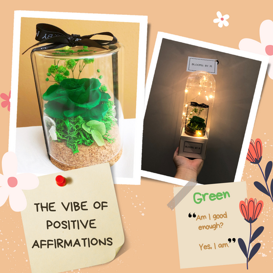 Vibe of Positive Affirmations in Green (Mini)