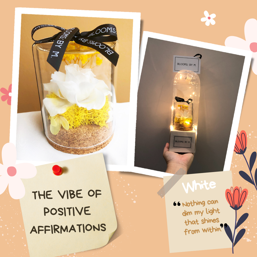 Galentine's Day - Preserved Flower - Vibe of Positive Affirmation Mini Bundle