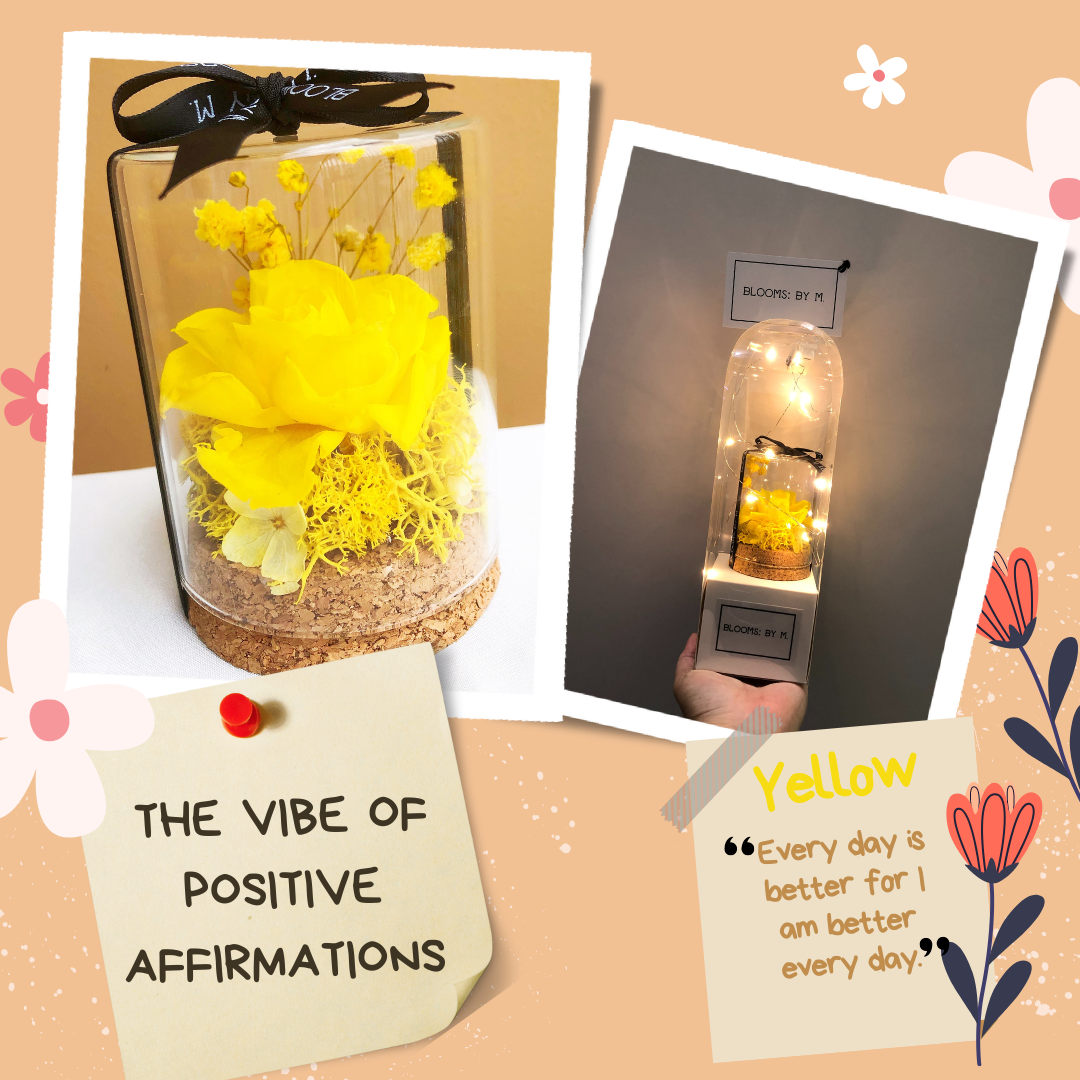 Galentine's Day - Preserved Flower - Vibe of Positive Affirmation Mini Bundle