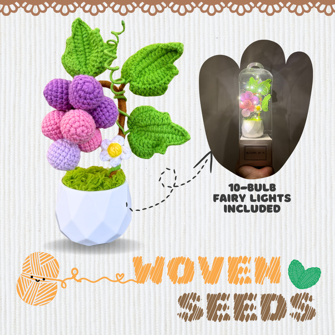 Top 10 Best Selling Flowers - Woven Seeds - Crochet Plants