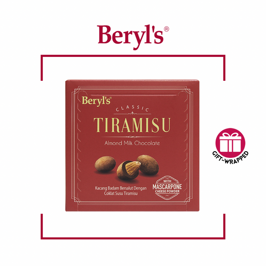 [Halal] Beryl's Tiramisu Almond Milk Chocolate (65G)