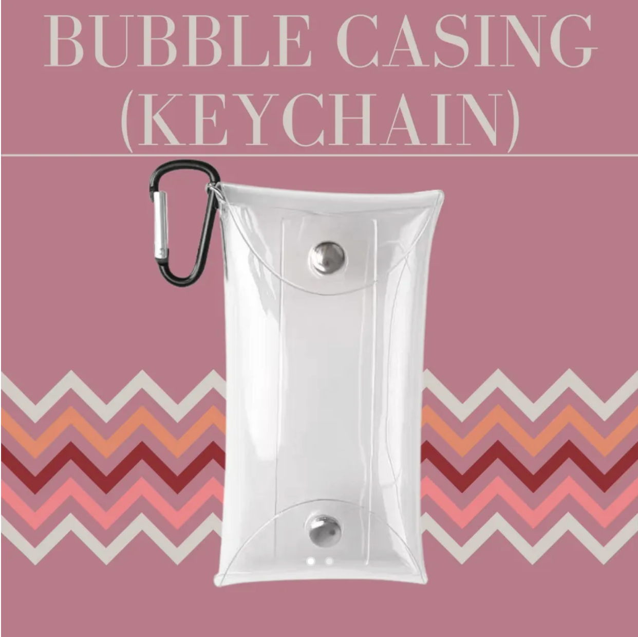 Keychain Casing 1 Piece Bubble Casing (Keychain) – BLOOMS: BY M.