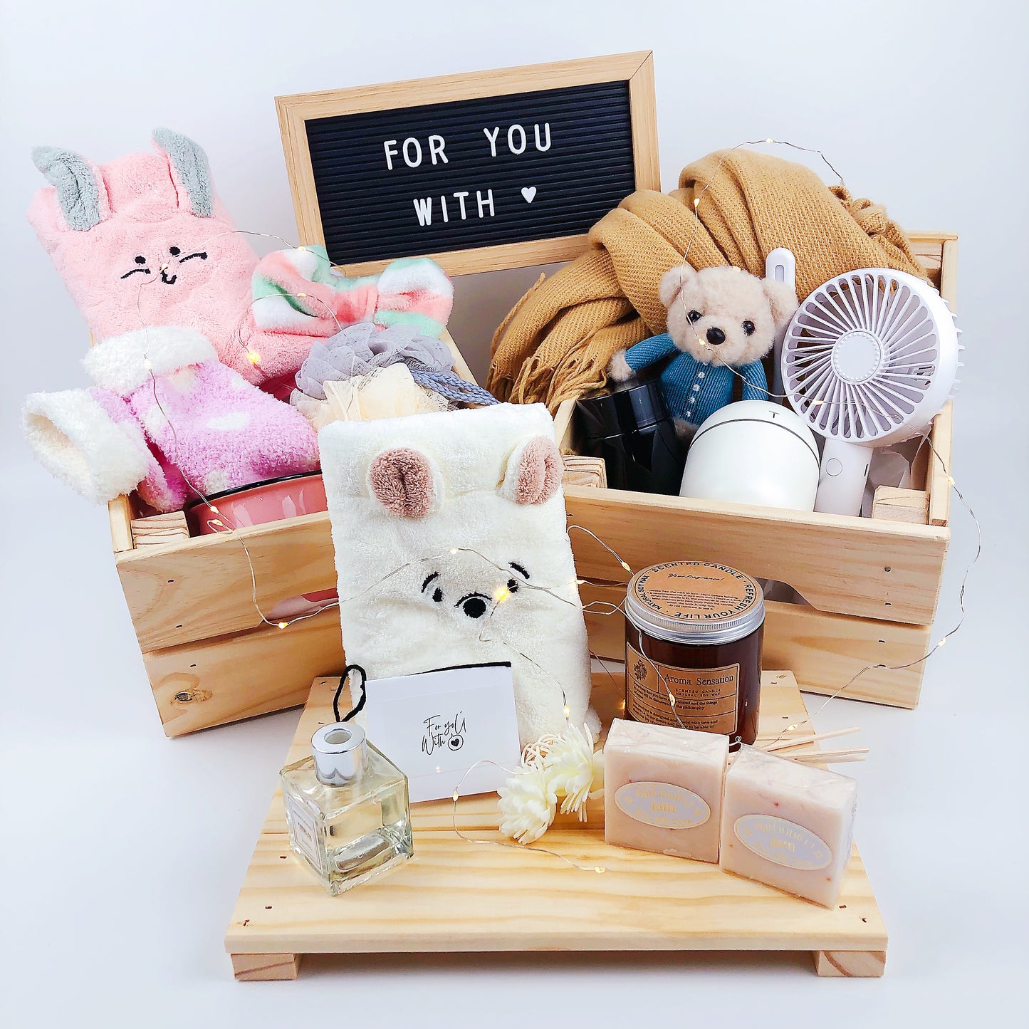 With Love Fuzzy Gift Set